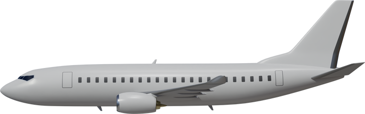3D Airplanes Realistic Model